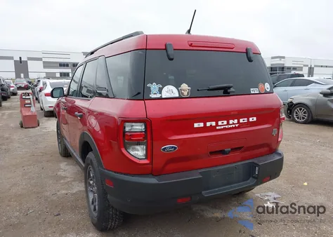 2021 Ford Bronco Sport Big Bend from USA, damaged, VIN 3FMCR9B6XMRB17367